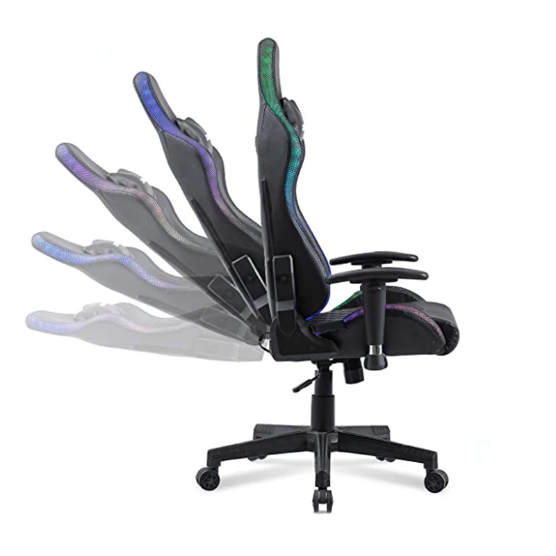 led light gaming chair
